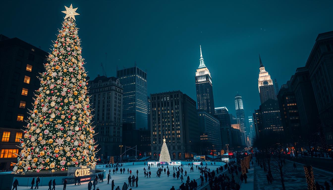 Christmas in New York.